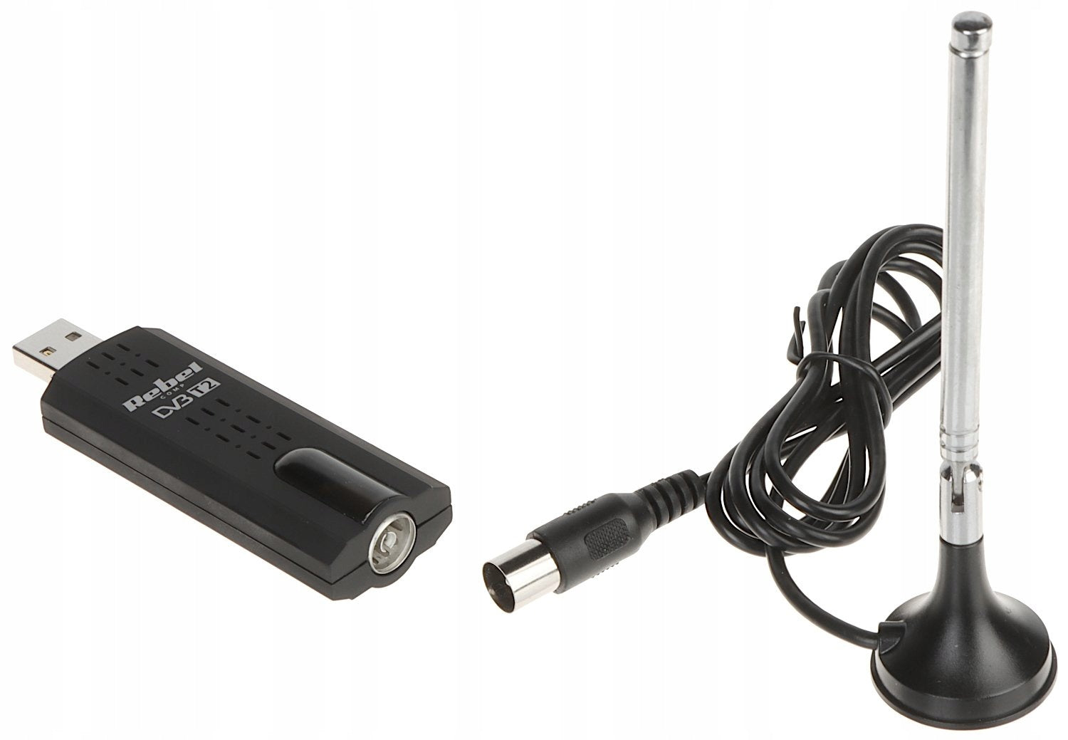 USB DIGITAL TUNER FOR LAPTOP DVB-T/T2 H.265 HEVC Manufacturer code TUNER CYFROWY USB DO LAPTOPA DVB-T/T2 H.265