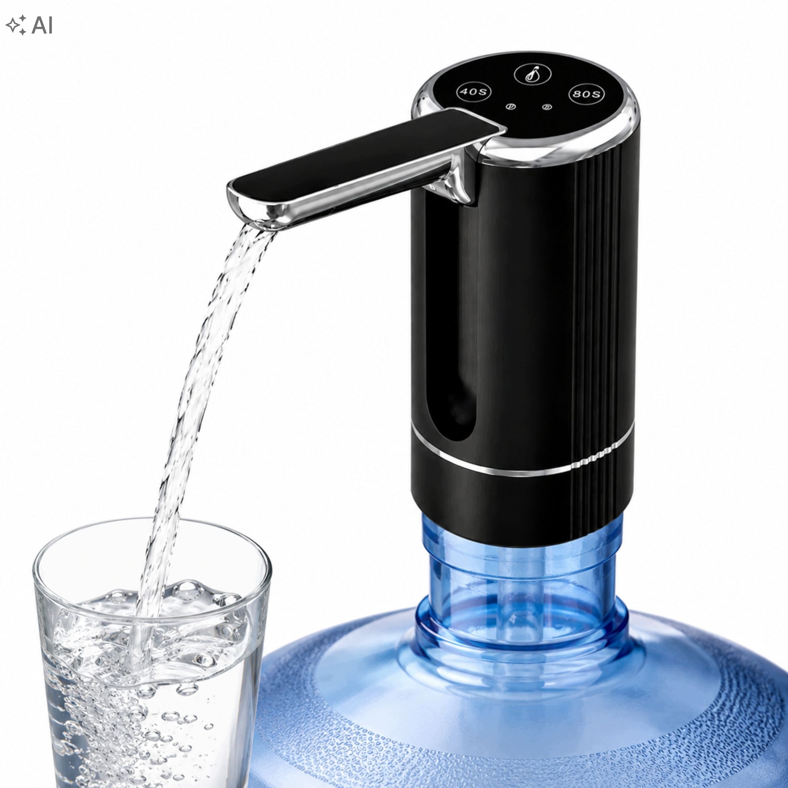 USB Electric Water Pump Automatic Dispenser for Wireless Cylinders Manufacturer code Elektryczny Dozownik Wody USB-C