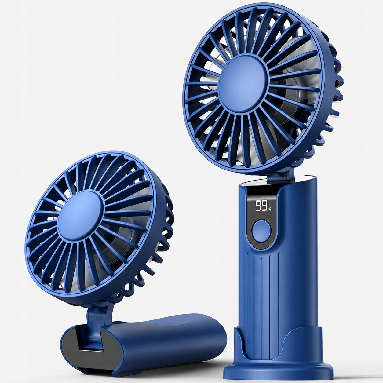 USB Fan Quiet Mini Handheld Desk Fan 5000mAh TOPK K38 Packaging status original