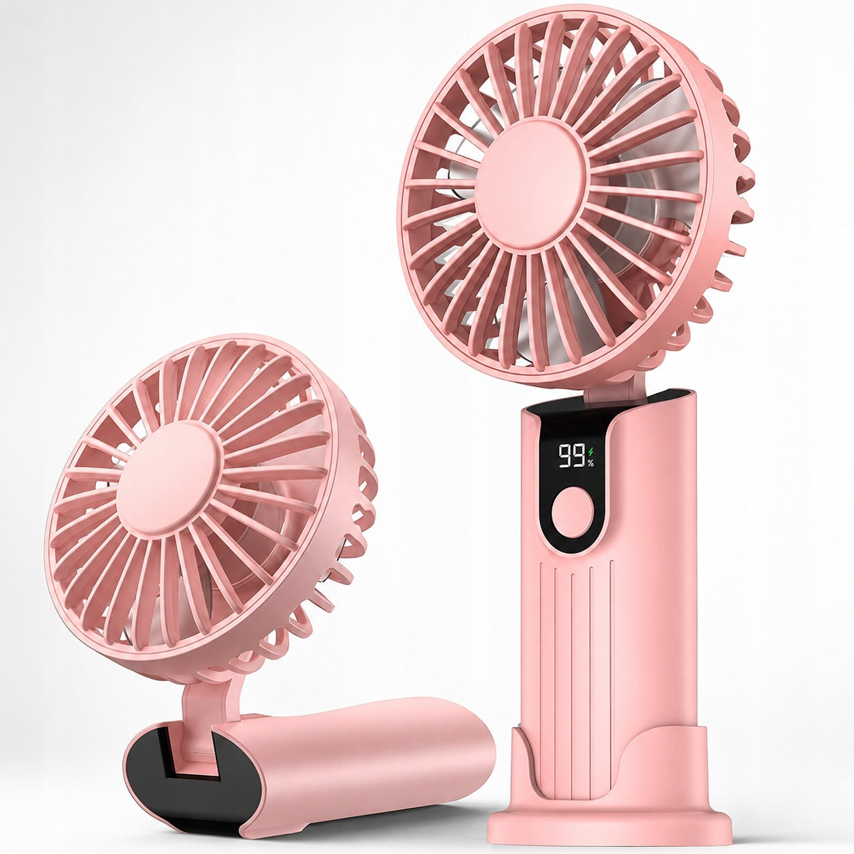 USB Fan Quiet Mini Handheld Desk Fan 5000mAh TOPK K38 Packaging status original
