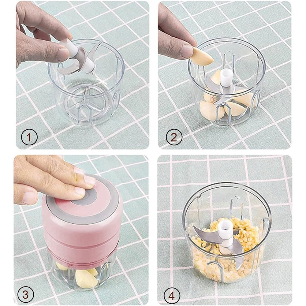 USB Rechargeable Electric Vegetable Mixer with 250ml Manufacturer code 7125426242