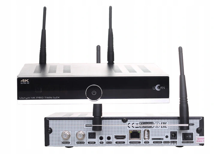 USTYM 4K PRO Twin 2xDVB-S2 Enigma2 Oscam Kodi IPTV Manufacturer code Ustym 4K Pro