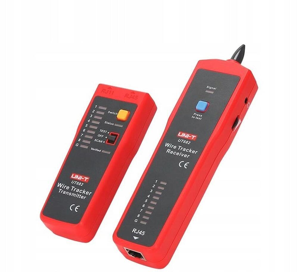 UT682 Meter Wire Pair Finder TESTER RJ45/11 Power supply batteries