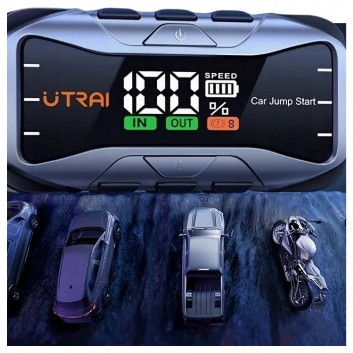 UTRAI JS10 CAR STARTER JUMP STARTER POWERBANK 12V START Brand Utrai