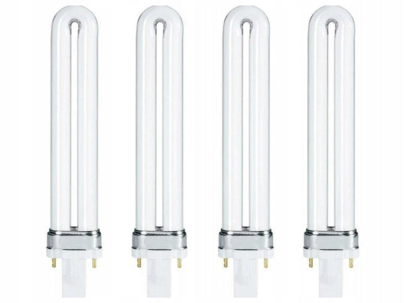 UV BULB FLUORESCENT LAMP 9W FOR UV NAIL LAMP 4 pcs.