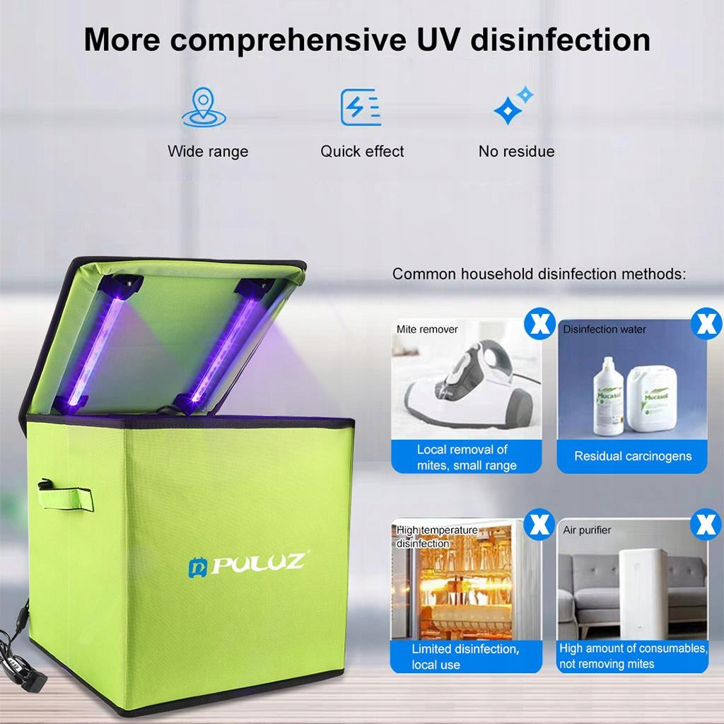 UV Bag Disinfection Sterilization Cleaner Sanitizer Box, 5W Lamp Bulbs for Medical device type accessories for a medical device or a product without an intended medical purpose