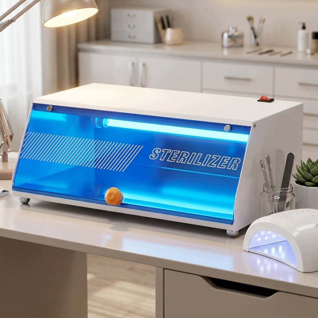 UV-C Cosmetic Sterilizer for Salon SPA Hairdresser Sanitizer Power 8 W