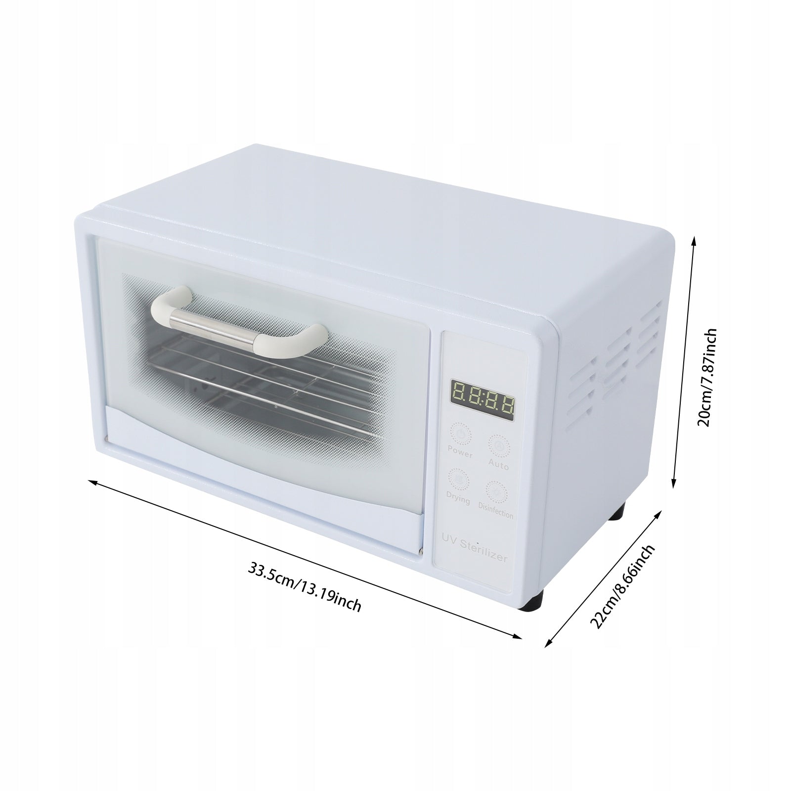 UV Cleaning Cabinet 10l Cleaning Machine for Nail Tools Salon Tools 160w Packaging status original