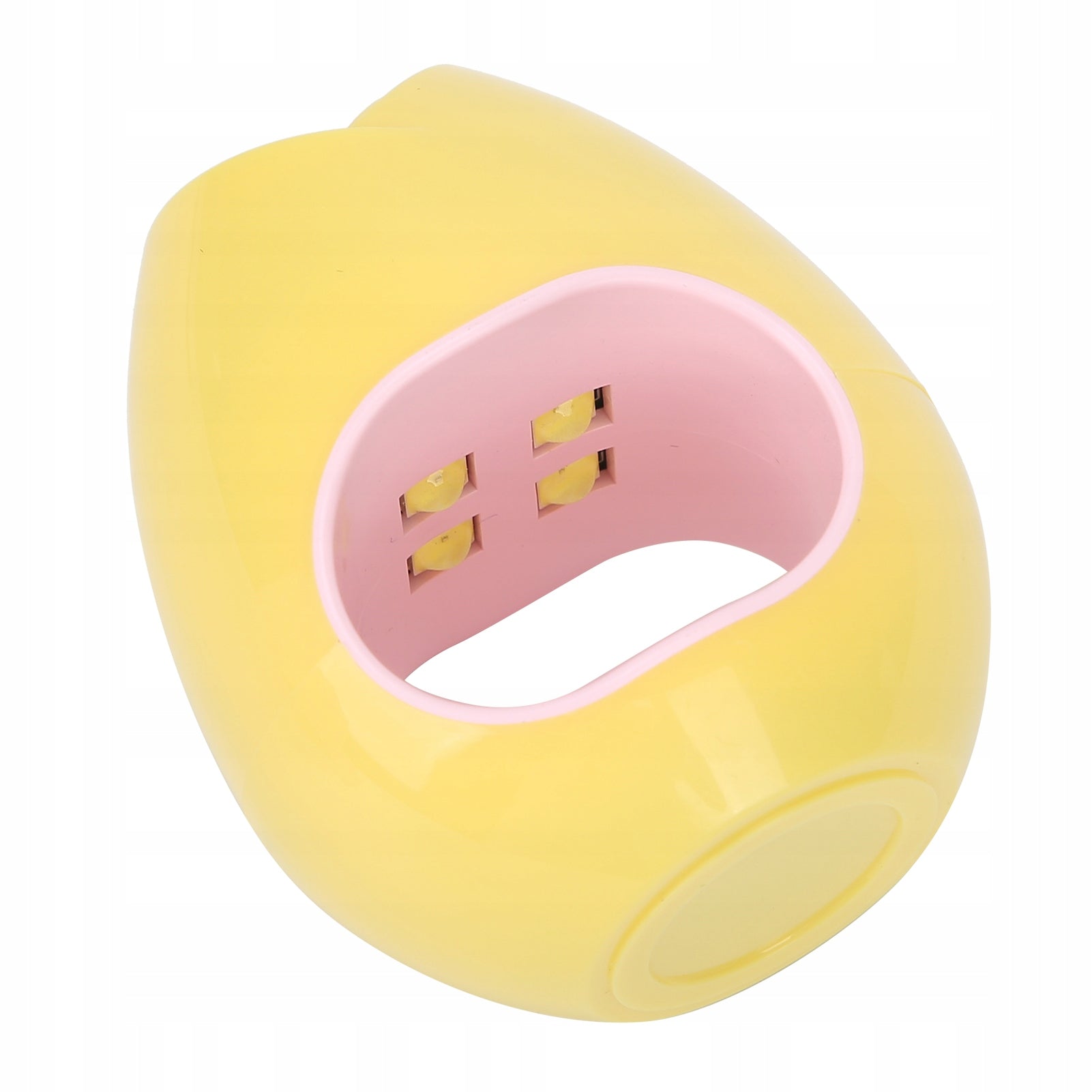 UV Gel Nail Dryer Lamp Portable Single Finger Curing Tool Yellow Power 1.06 W