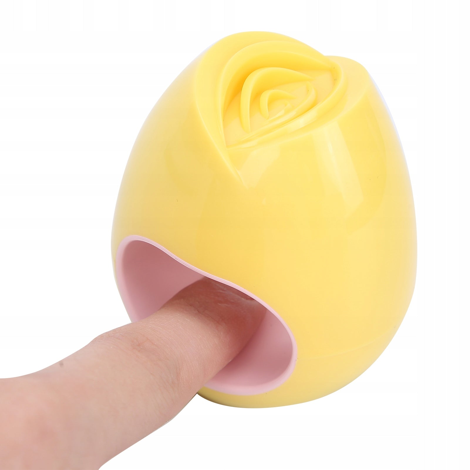 UV Gel Nail Dryer Lamp Portable Single Finger Curing Tool Yellow