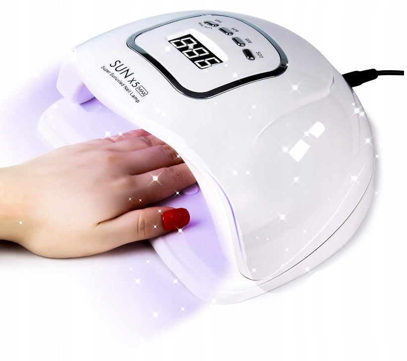 UV LED 80W NAIL LAMP FOR HYBRID GELS STRONG HYBRIDS SUN X5 MAX LCD Brand no brand