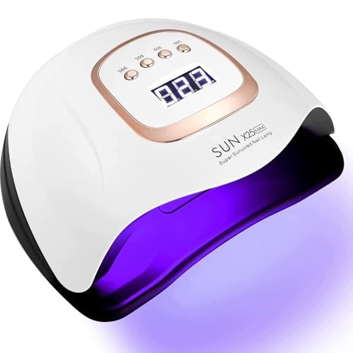 UV LED LAMP FOR GEL NAILS 380W 81 LEDS LCD SCREEN FOR GIFT Brand no brand