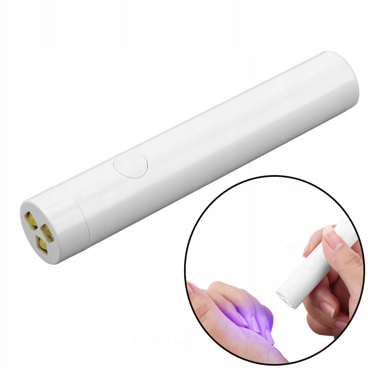 UV LED LAMP MINI UV LED NAIL TORCH PORTABLE WIRELESS