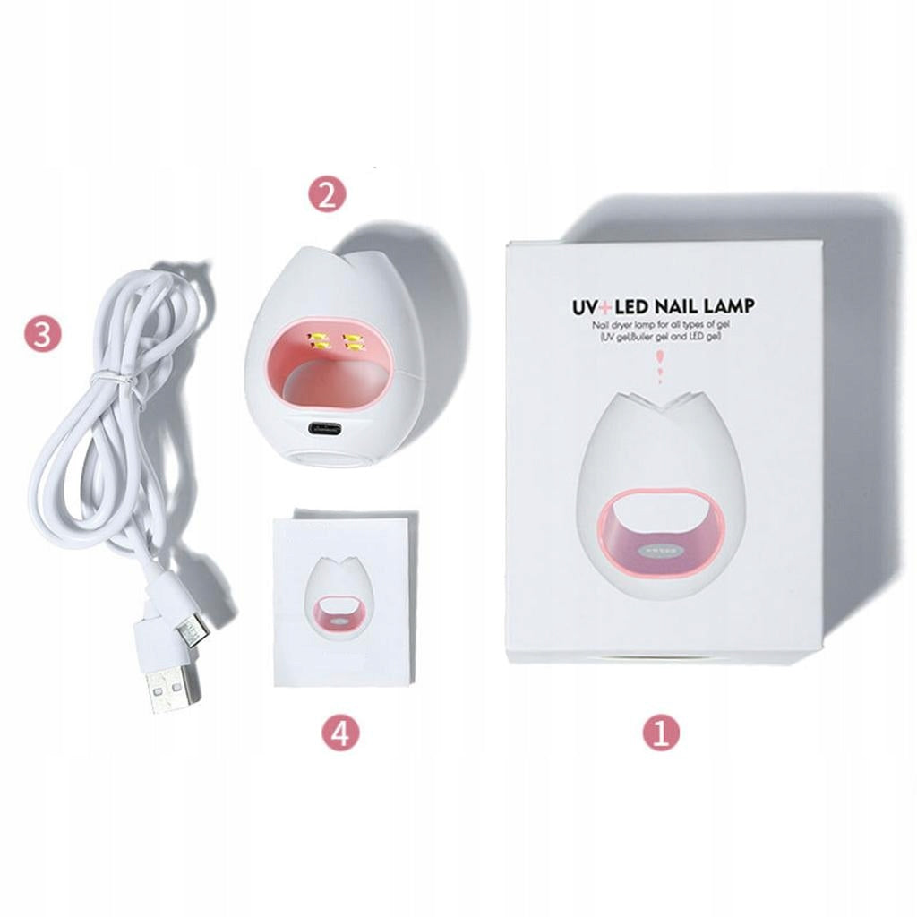UV LED Lamp Light Gel Nail Art Tool Manicure Gel Polish Curing White Color other