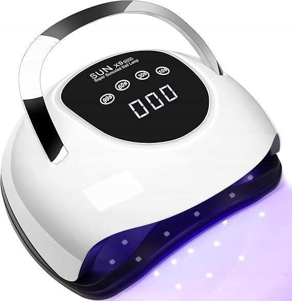 UV LED NAIL LAMP 220W FOR HYBRID GELS STRONG HYBRIDS SUN X9 MAX LCD