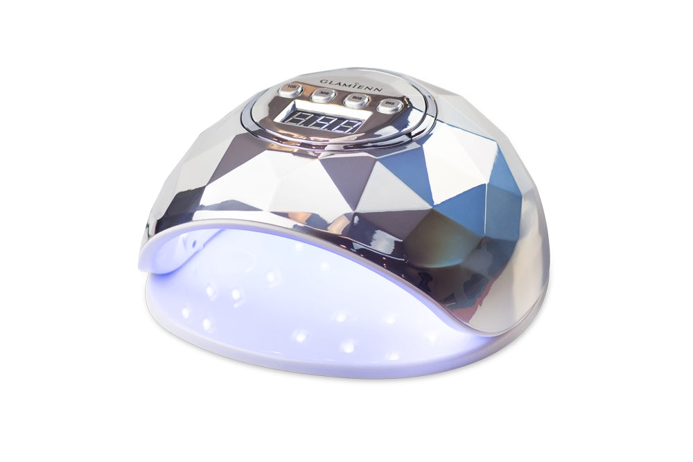 UV LED NAIL LAMP 80W MANICURE PEDICURE Color silver