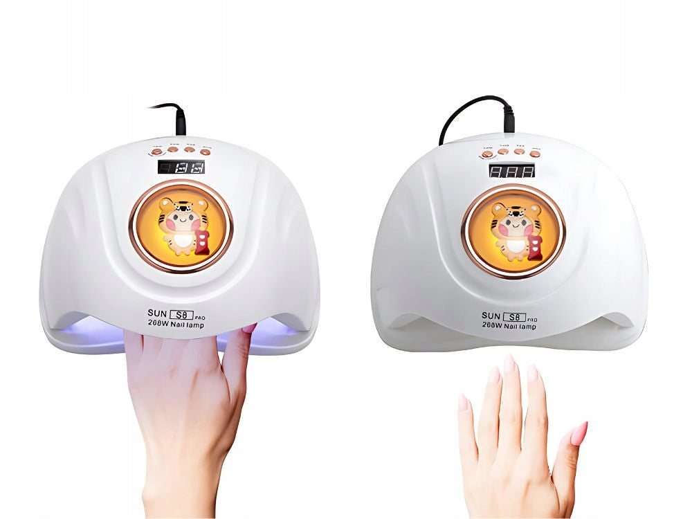 UV LED NAIL LAMP FOR HYBRID GELS 268W 57 LEDS STRONG DUAL LED Manufacturer code 24614