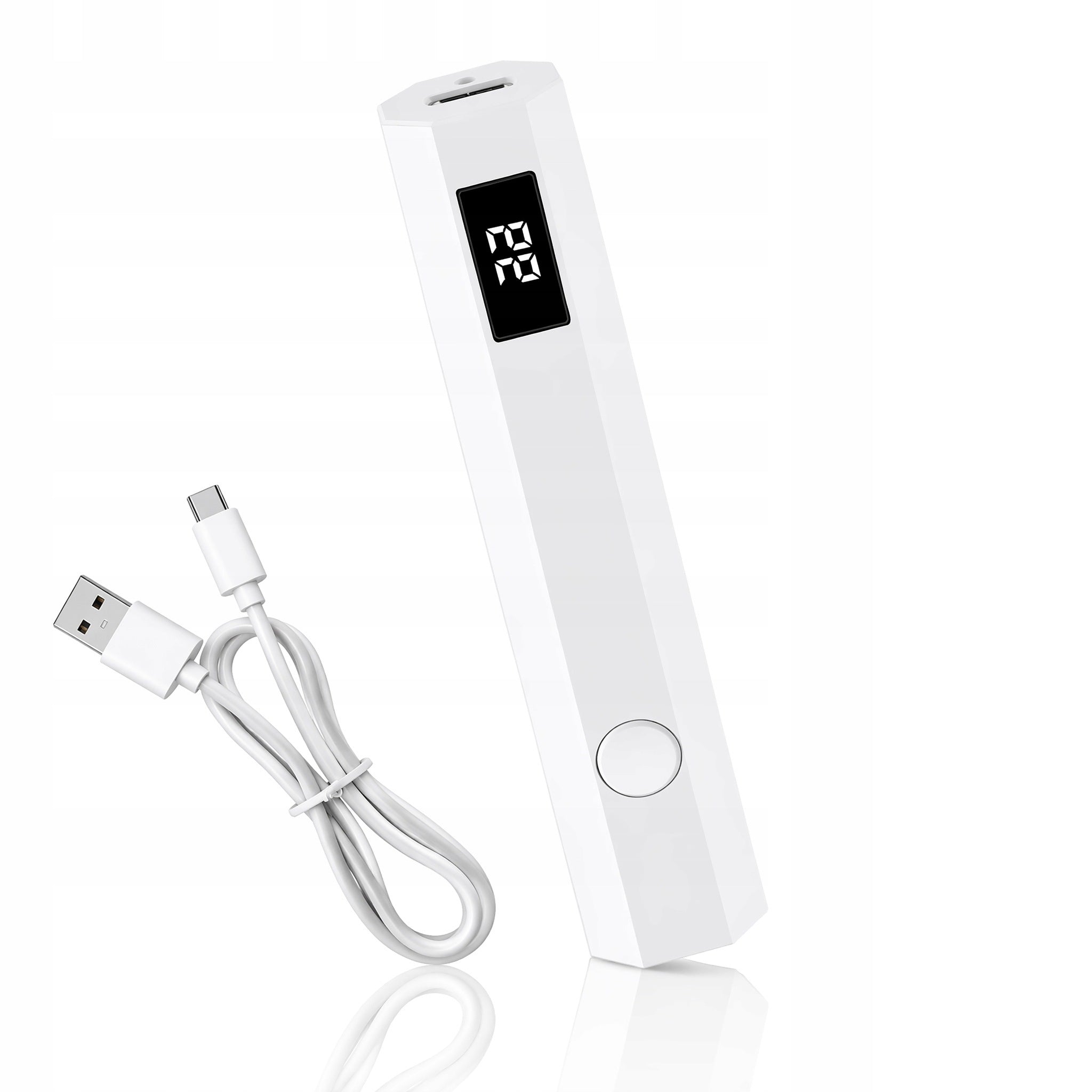 UV LED NAIL LAMP, MINI PORTABLE USB DRYER WITH 3 IN.