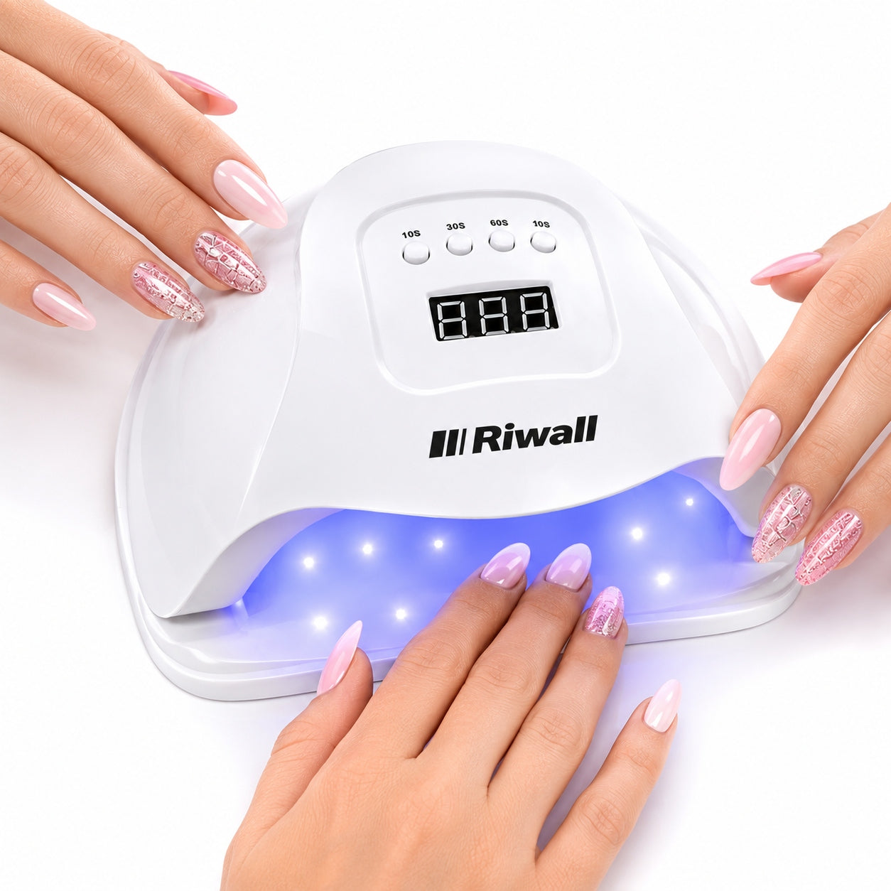 UV LED Nail Lamp 220W For Hybrid Gels Hybrid Manicure Pedicure MaMa