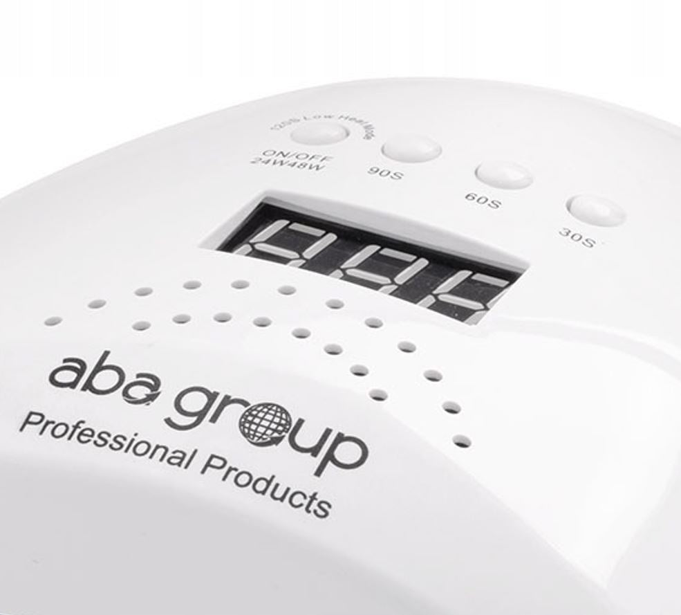 UV/LED Nail Lamp 48W Hybrid Gels Aba Group Basic X1 White 2pcs Medical device no