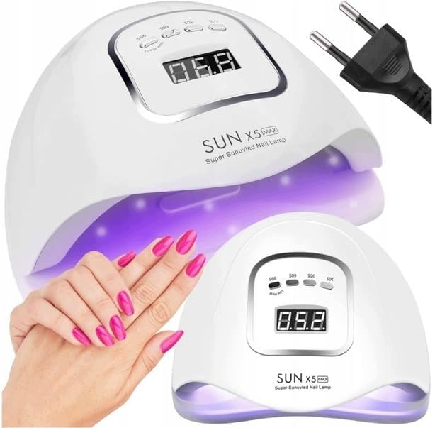 UV LED Nail Lamp 80W SUN X5 MAX - 36 LED Dual LED/UV, Display Brand no brand