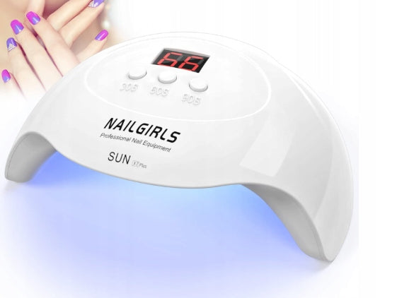 UV LED Nailgirls 36W White MOTION SENSOR TIMER HIT 18 LED