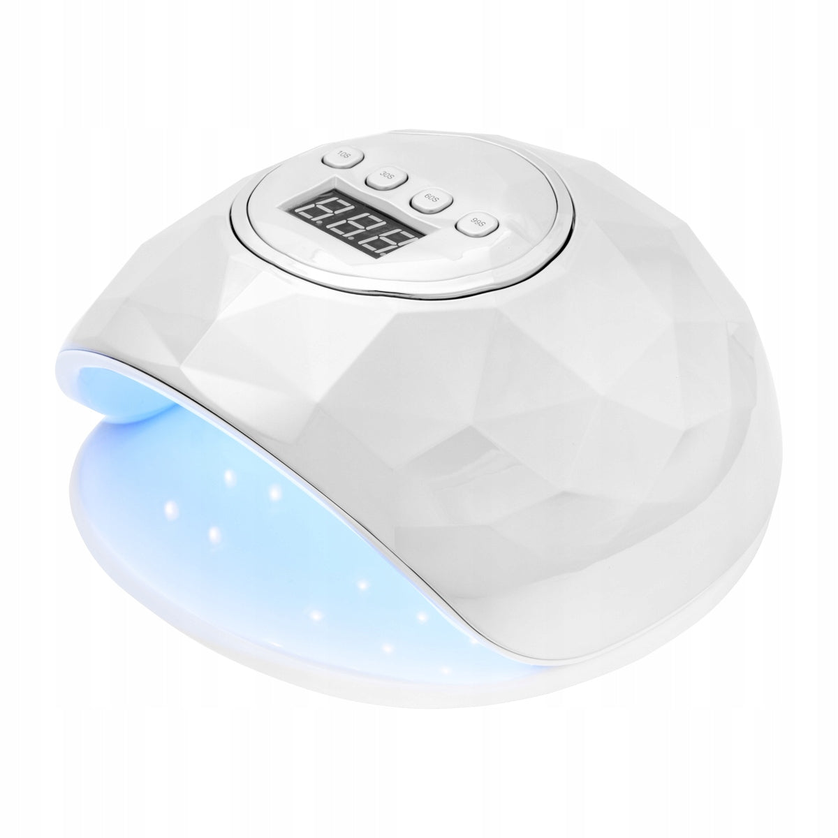 UV LED Shiny 86W White/Silver Pearl Lamp