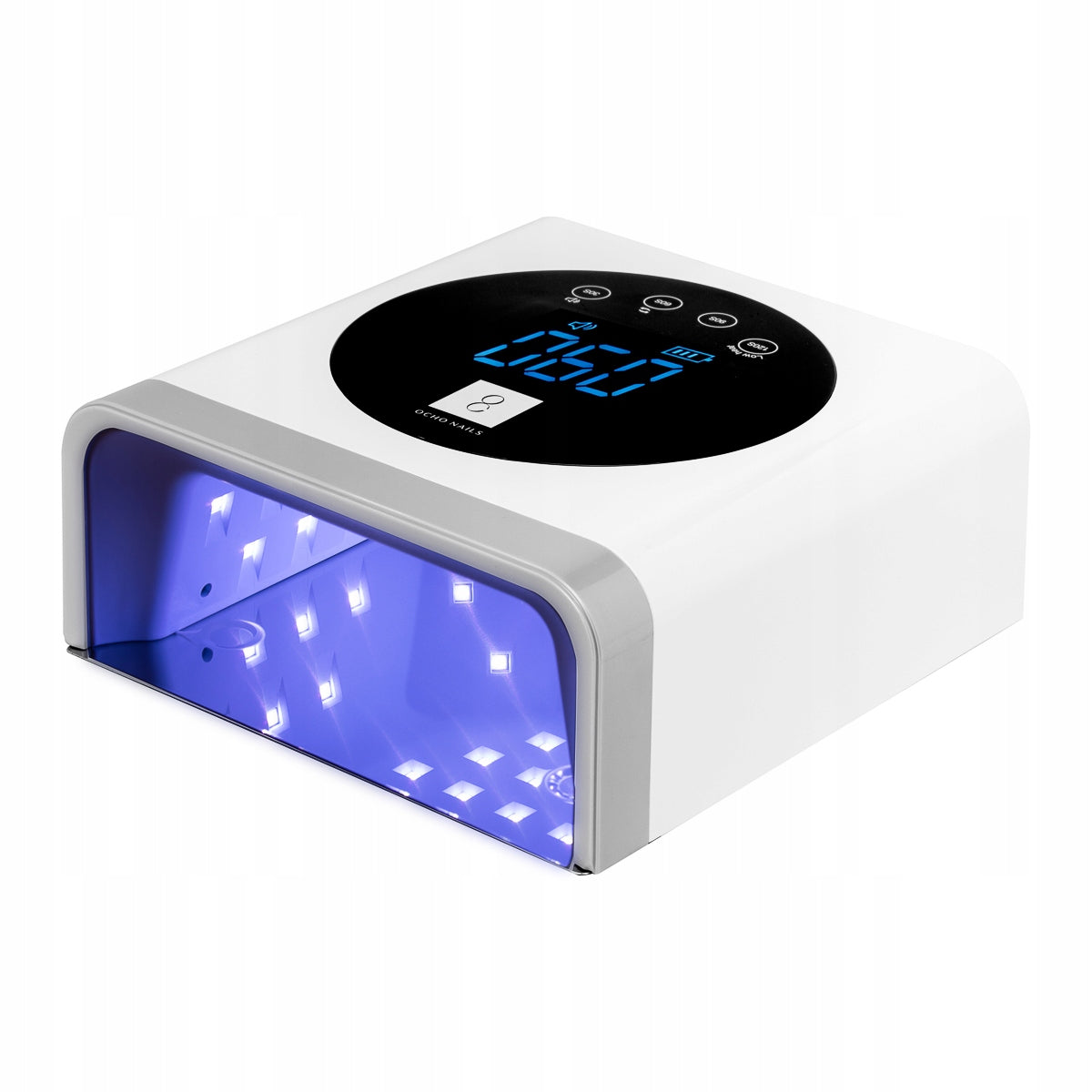 UV LED lamp OCHO NAILS X22 72W aku wireless white with mirror bottom Brand Activeshop