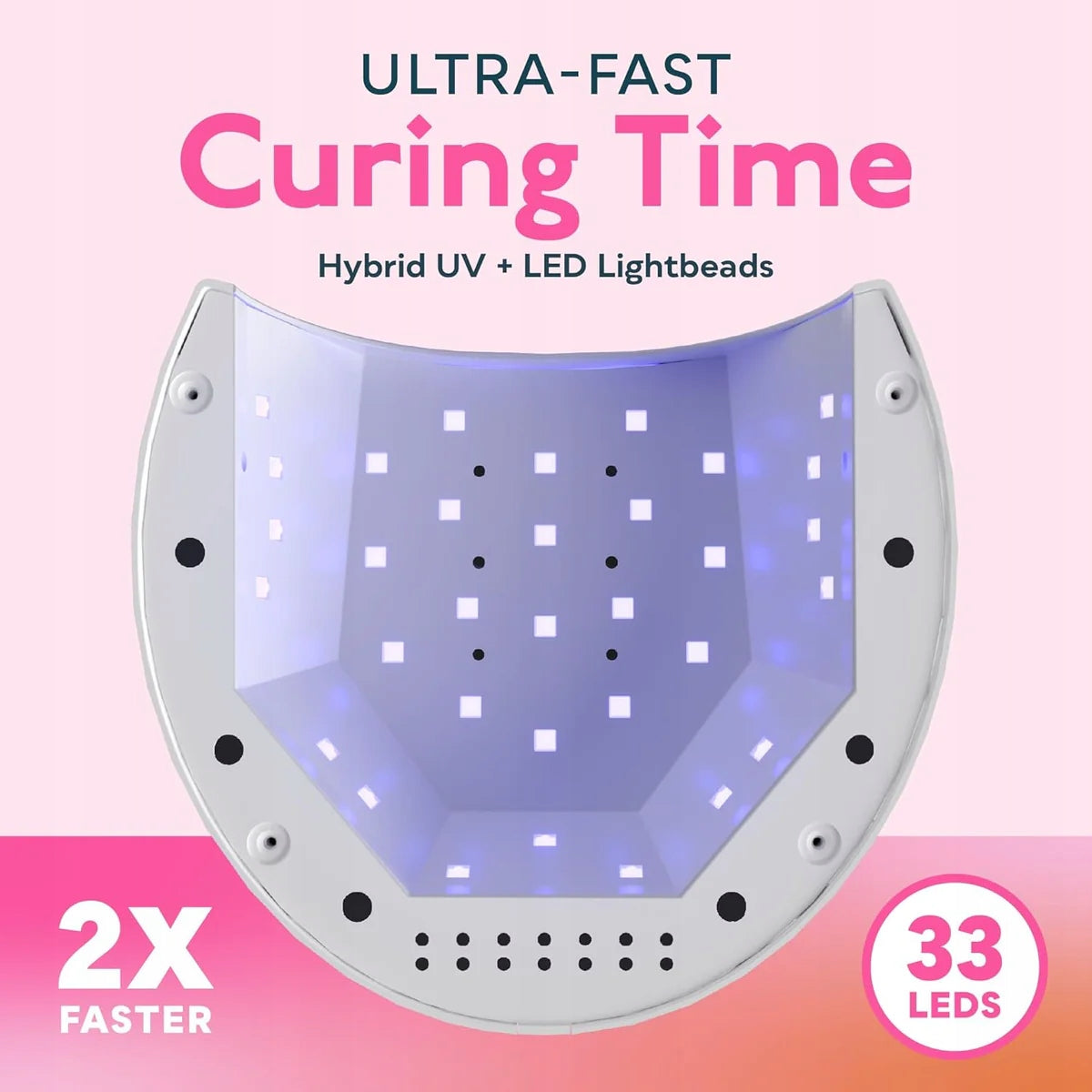 UV LED lamp SUN 2C 48W PRO lamp for hybrid, gel and polygel Packaging status original