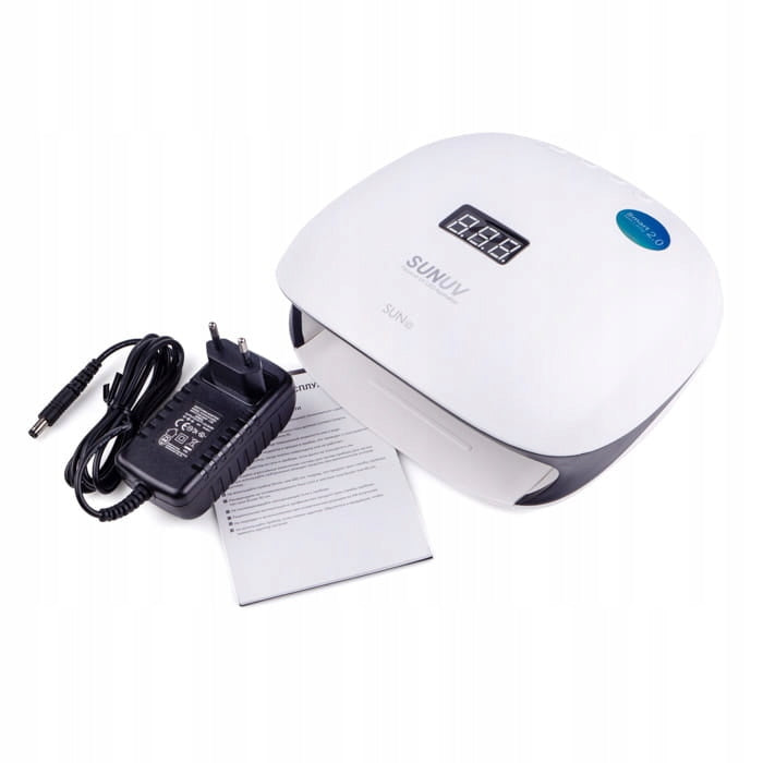 UV/LED lamp SUNUV SUN 4S White/Black, 48W for manicure (Original) Brand Sun