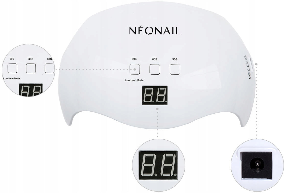 UV-LED nail lamp NEONAIL 18W-36 LCD Display Brand NEONAIL