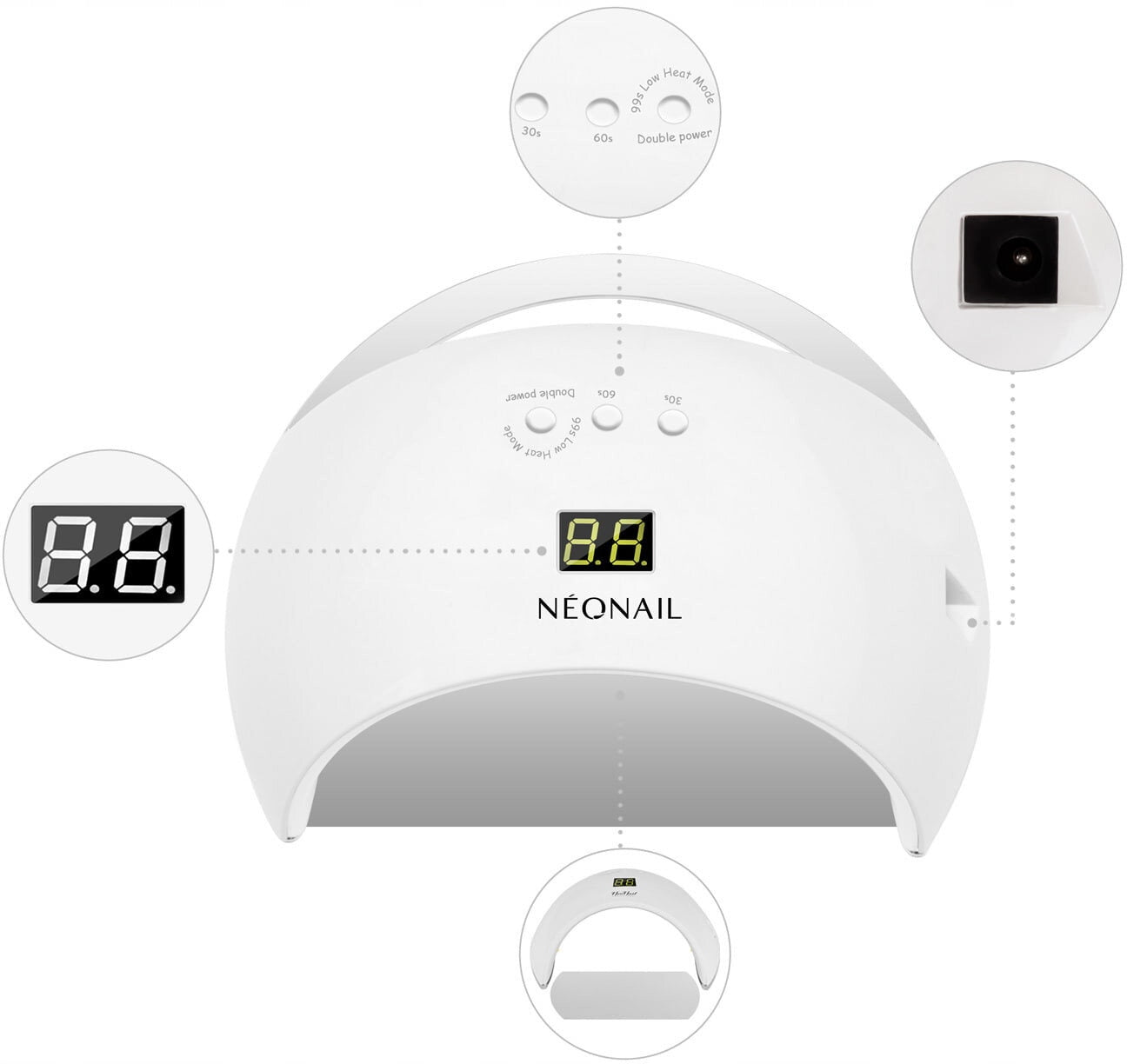 UV-LED nail lamp NEONAIL Eco 21W-48 Brand NEONAIL