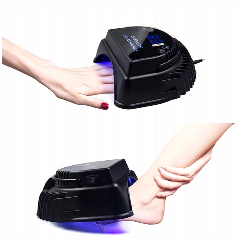 UV NAIL LAMP 64W MANICURE PEDICURE BUILT-IN BATTERY 7000MAH UV/LED Brand no brand