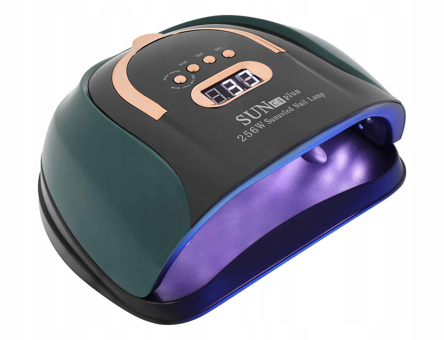 UV Nail Lamp Dual LED Sun C4 Plus 256W GREEN