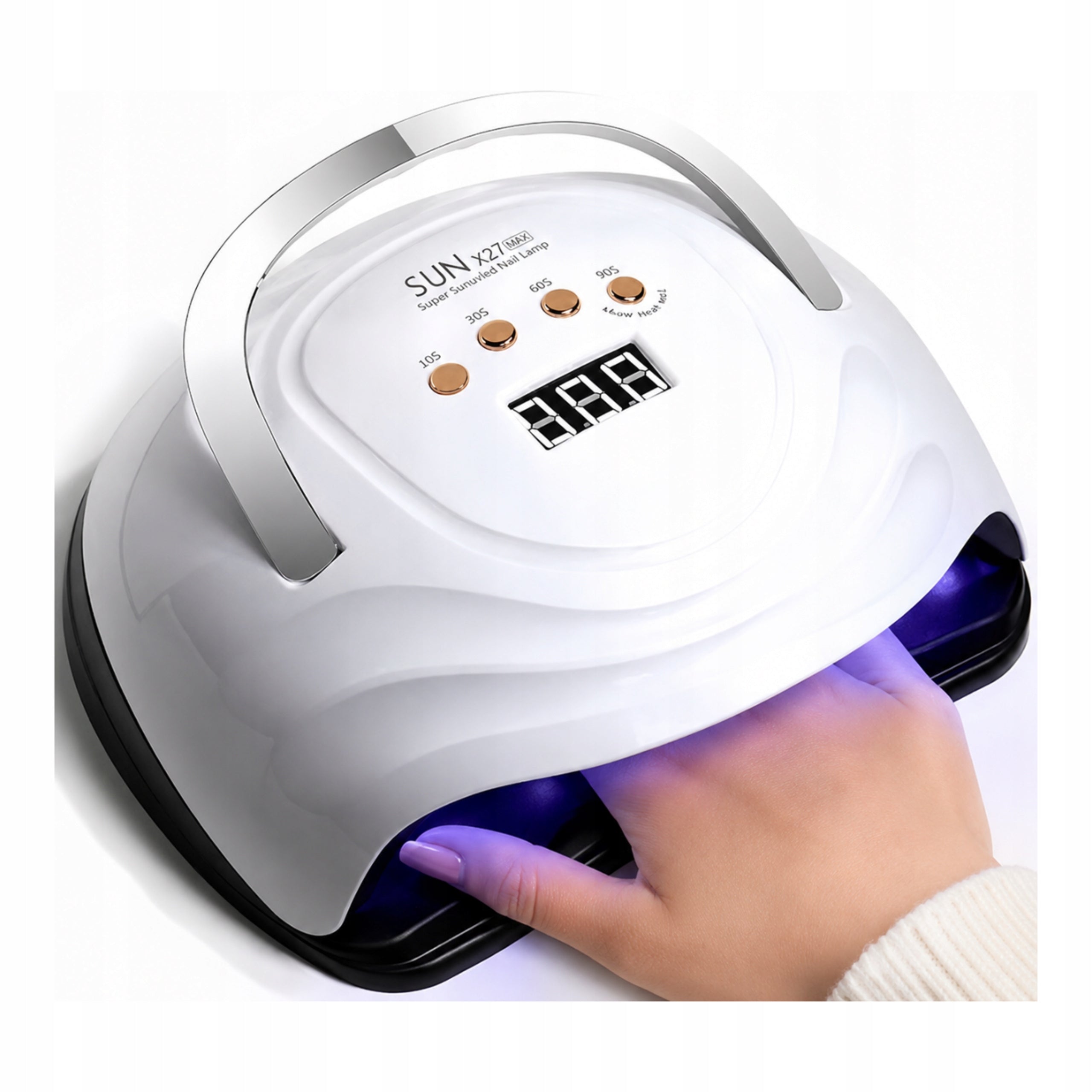 UV Nail Lamp UV/LED 81 LED 380W 4 Timer Settings Strong Packaging status original