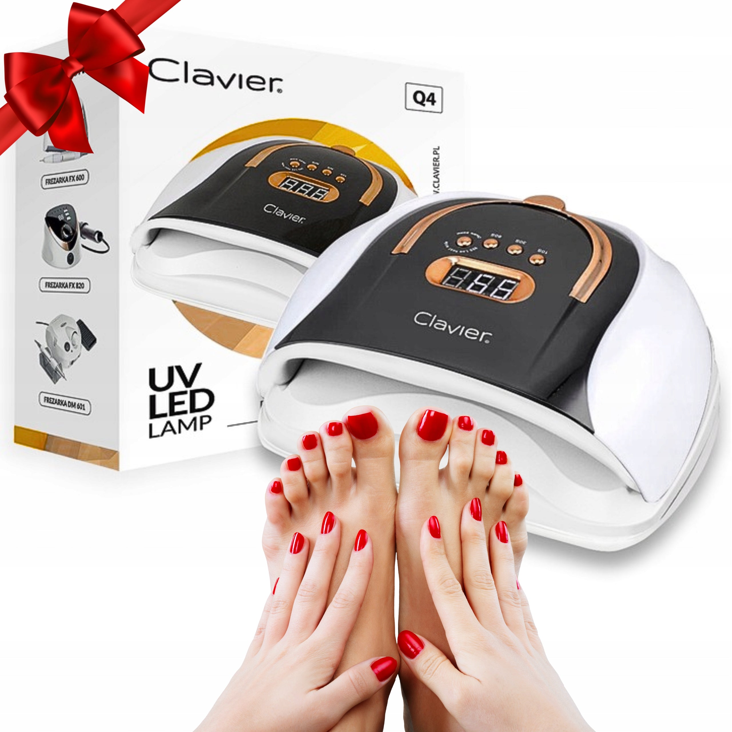 UV SUN LAMP FOR NAILS GELS HYBRID LED 256W STRONG LATEST MODEL GIFT