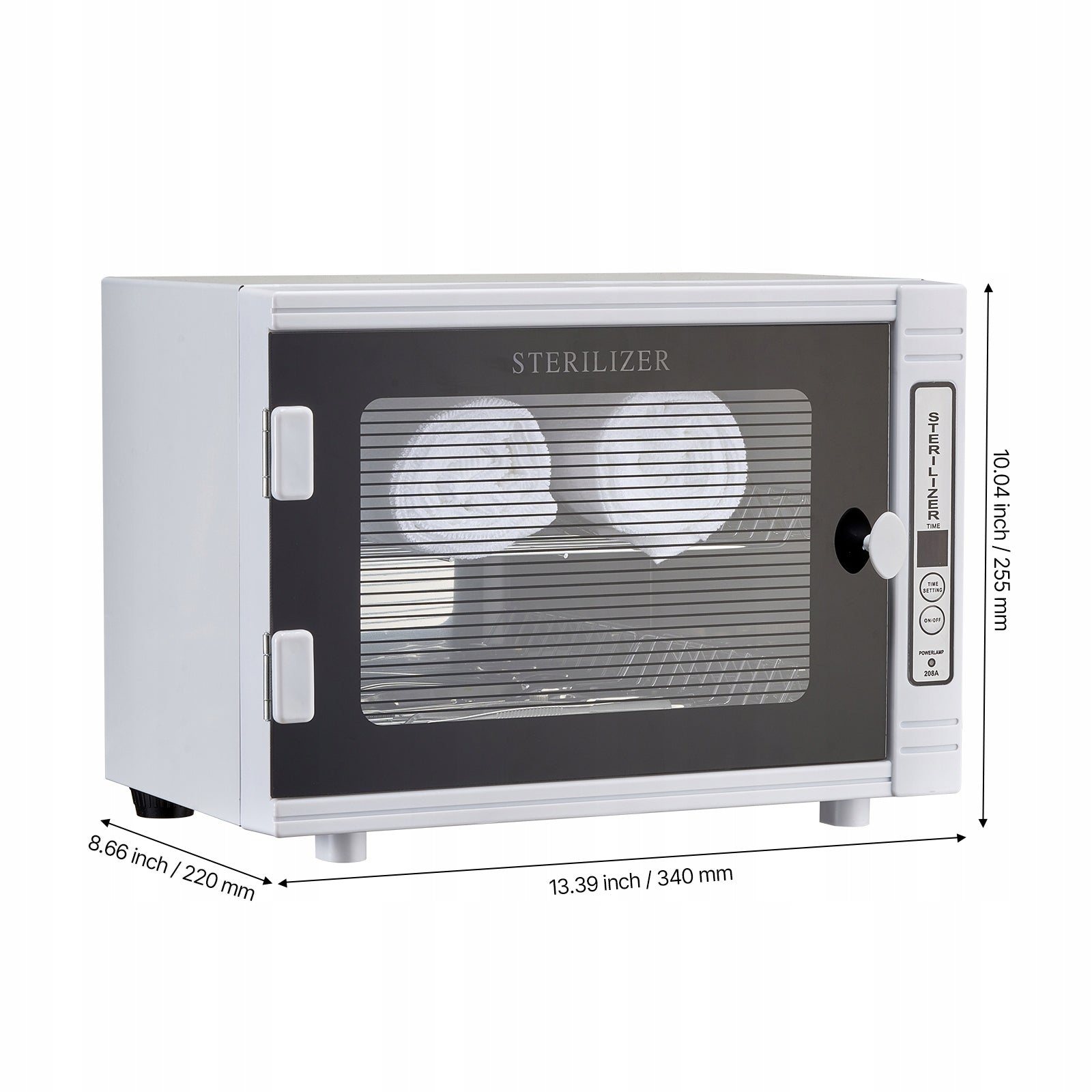 UV Sterilizer 12L 5W Double Layer With One Touch Cleaning Mode Manufacturer code ZWXXDQ12L