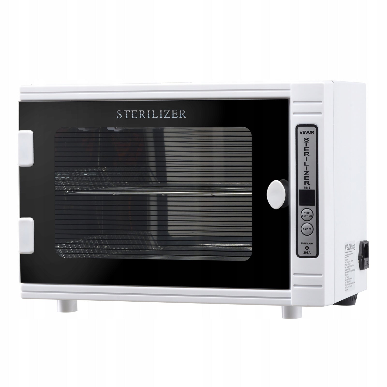 UV Sterilizer 12L 5W With Timer Function And Tempered Glass Doors Brand Vevor