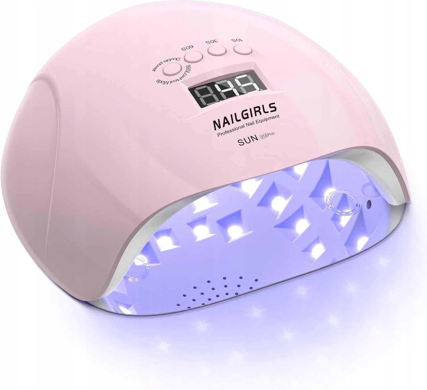UV nail lamp NAILGIRLS 150W for gel polishes NEW PINK