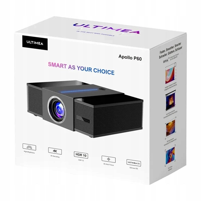 Ultimea Projector Ultimea Apollo P60 Packaging status original