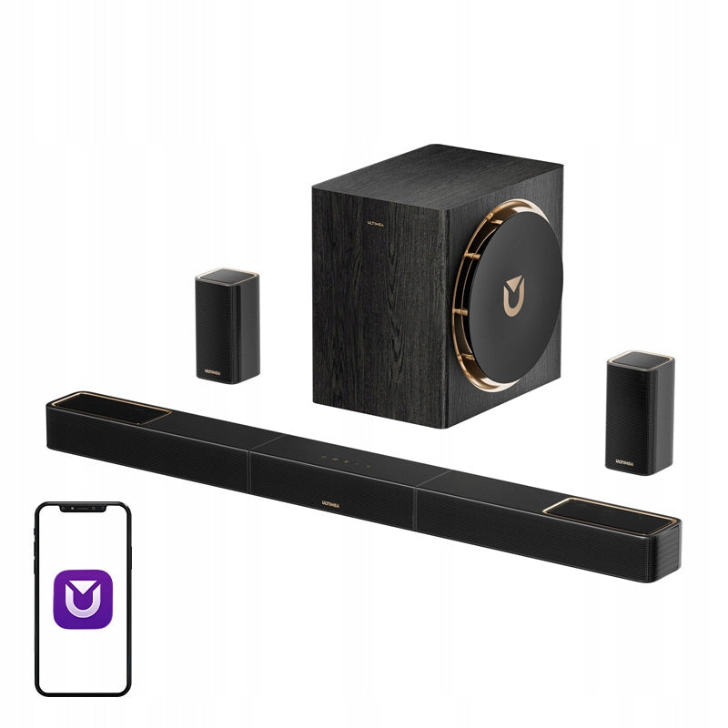 Ultimea Skywave X50 Soundbar Subwoofer Home Theater 5.1.4 Dolby Atmos 760W