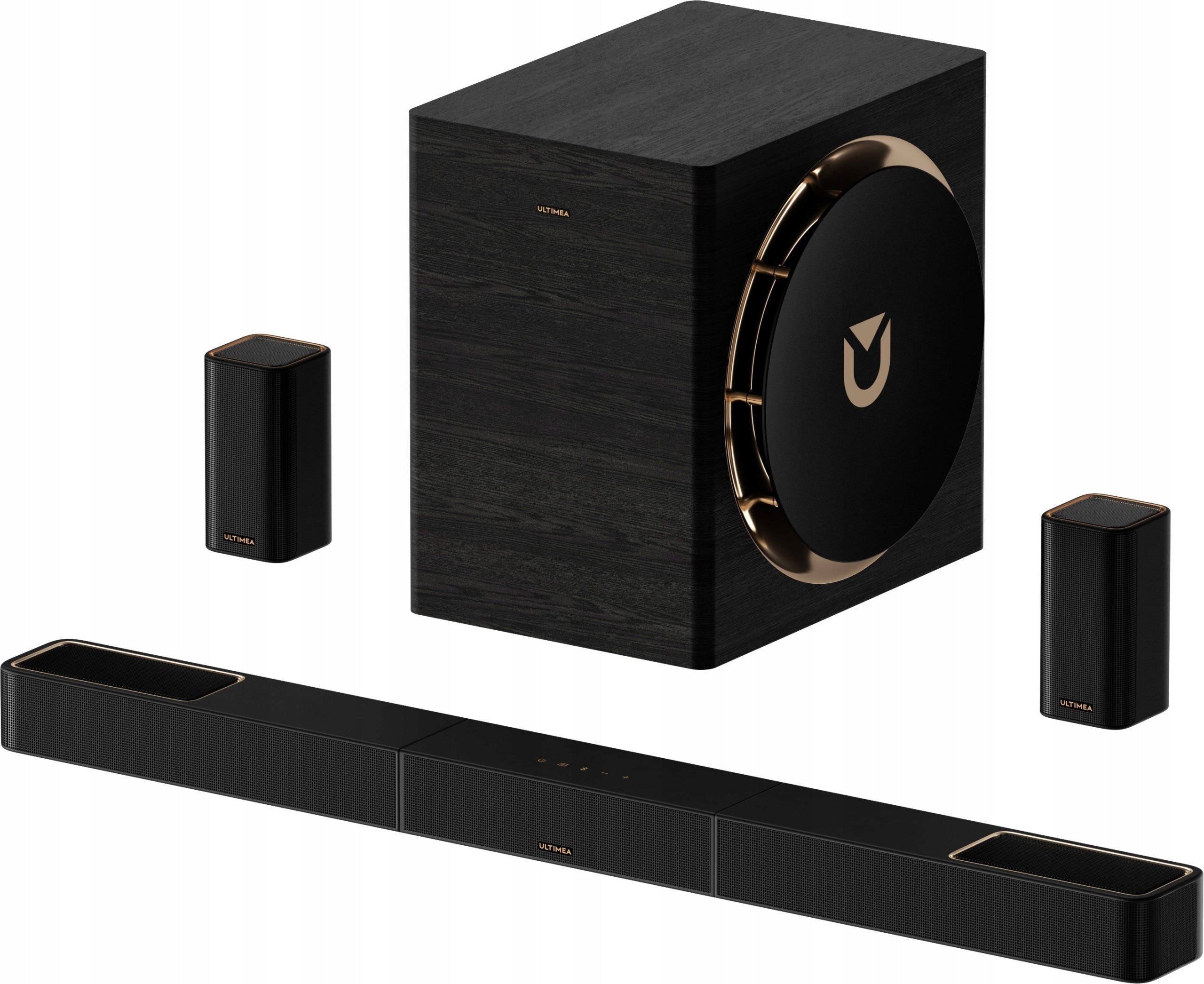 Ultimea Skywave X70 Home Theater System 7.1.4 Dolby Atmos 980W Bluetooth 5.4 Packaging status original