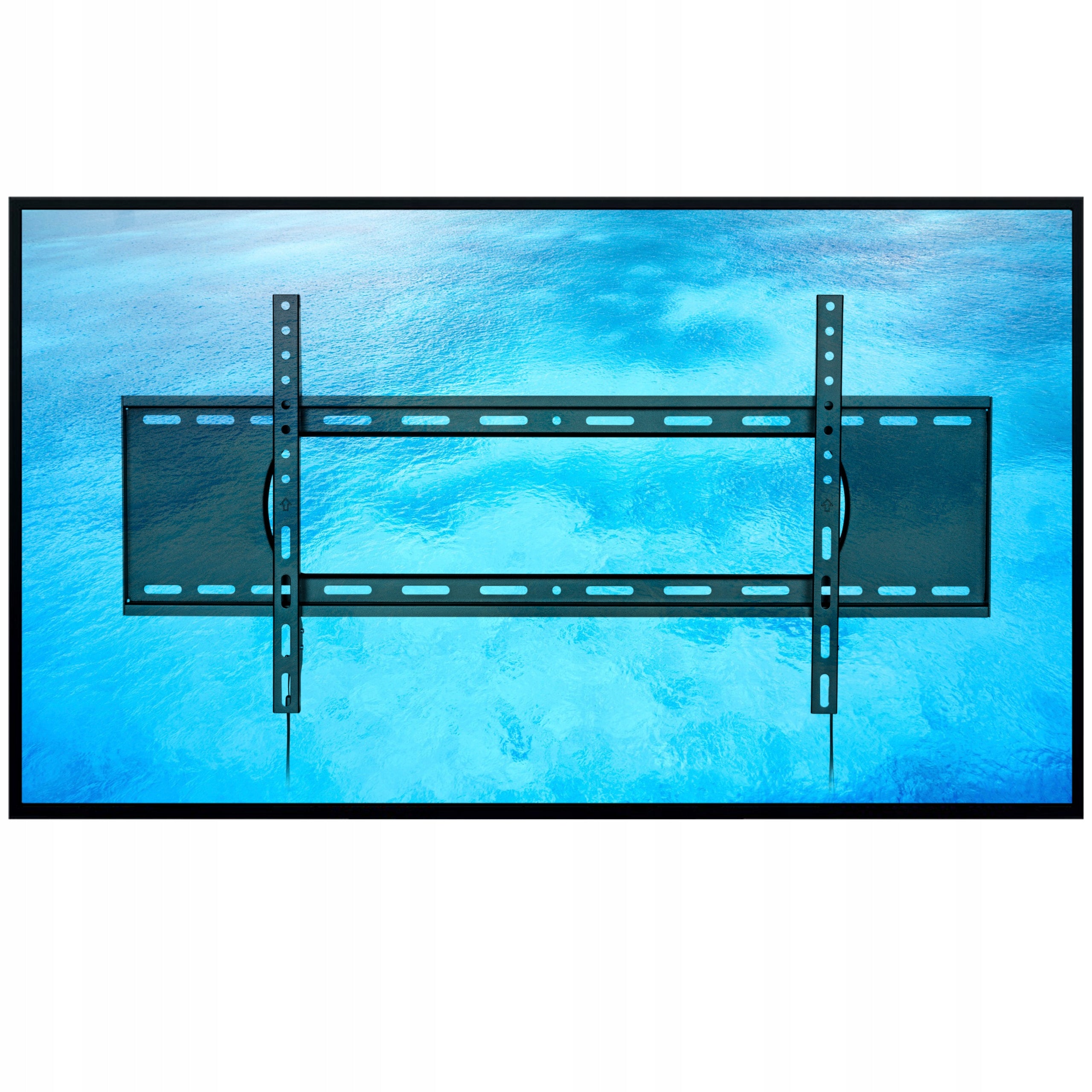 Ultra Flat Sturdy TV Holder TV Hanger 45"-90" Lift Capacity 80kg C5F Packaging status original
