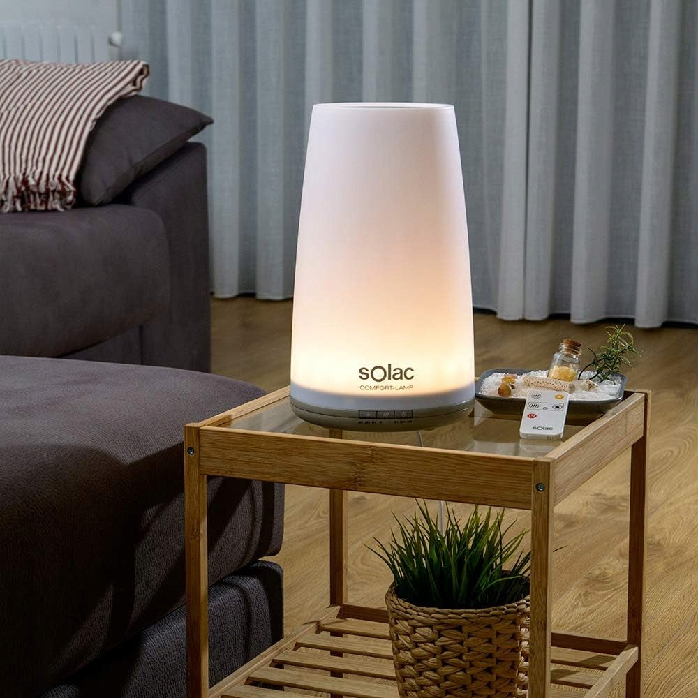 Ultrasonic Air Humidifier Solac HU1065 Aromatherapy Lamp Pilot Type ultrasonic humidifier