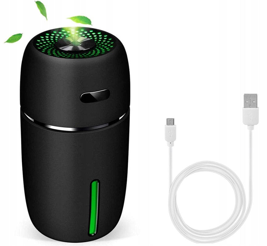 Ultrasonic Air Humidifier Usb Home Car Ionization Led Quiet Medical device no