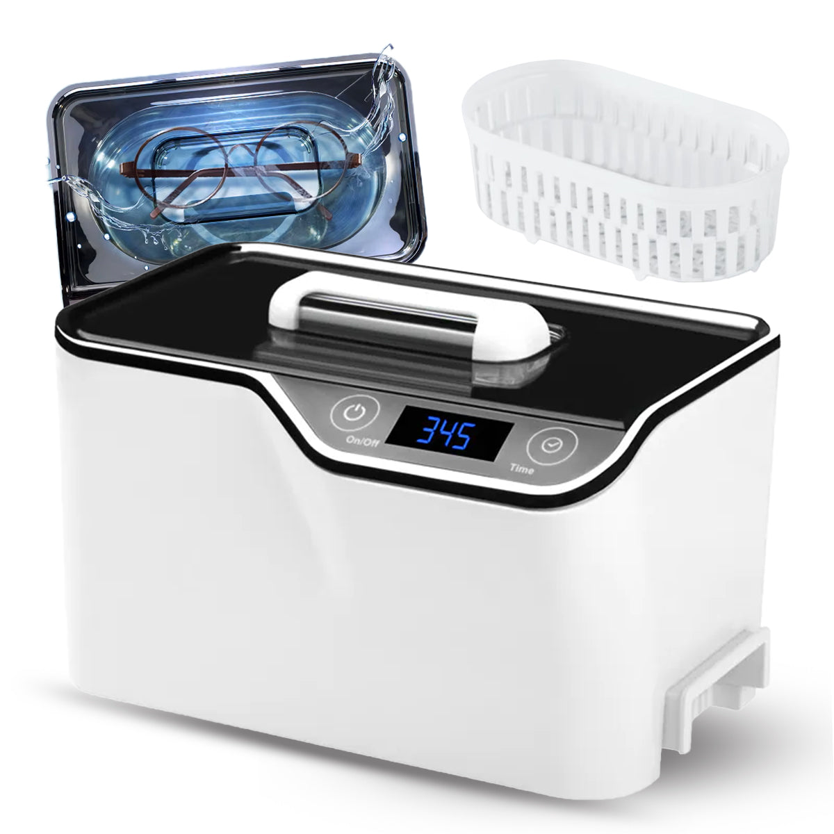 Ultrasonic Cleaner Cosmetic Dental Tool Sterilizer 0,6l