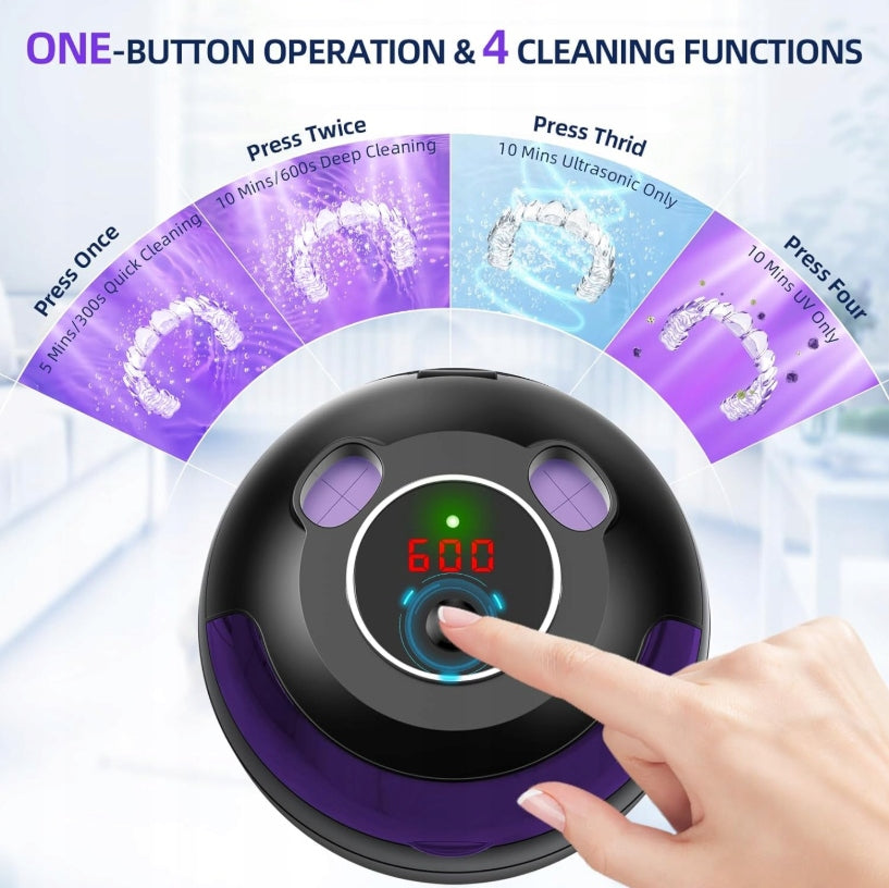 Ultrasonic Cleaner OPILEA 200 ML 25W For Dentures And Jewelry Manufacturer code GH-UC122