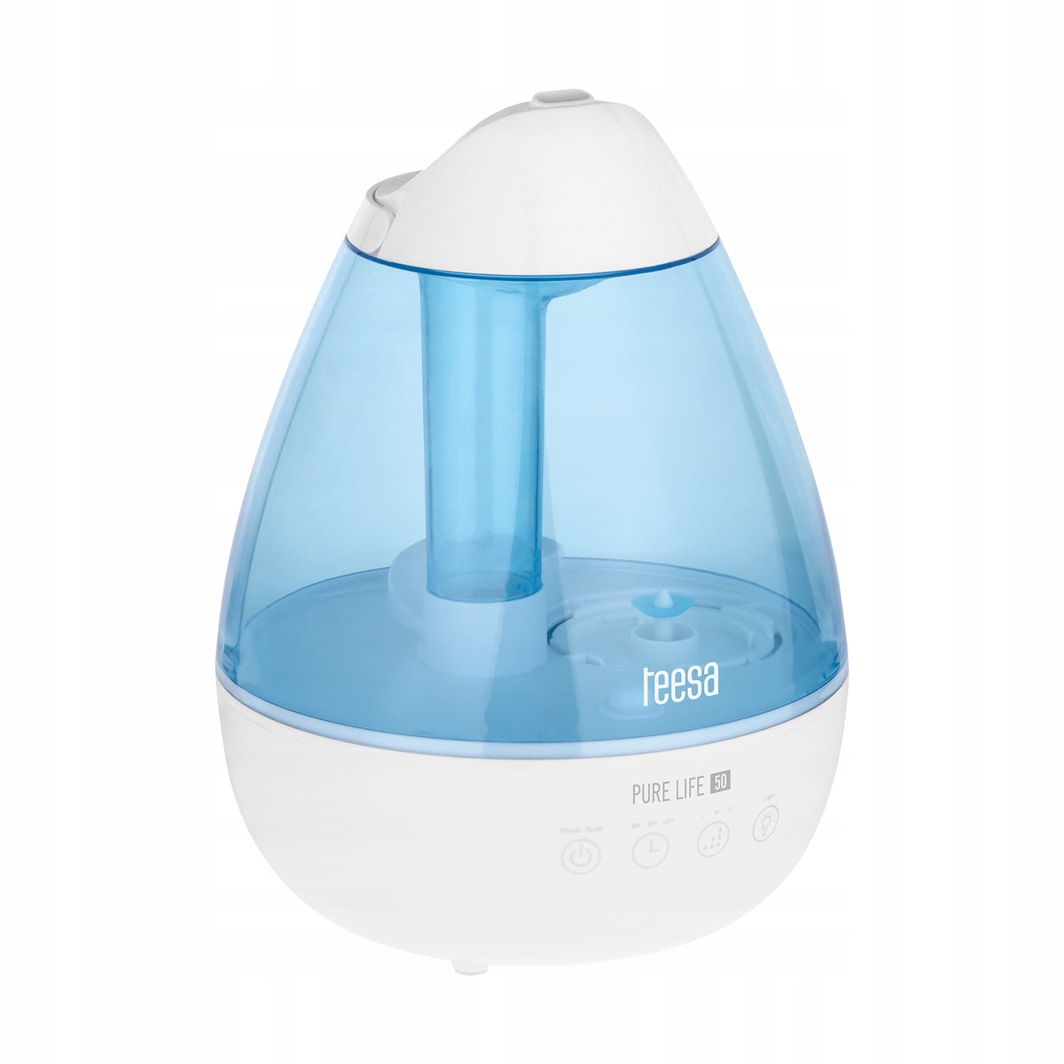 Ultrasonic Humidifier 2,2L Quiet Efficient LED Light 7 Colors