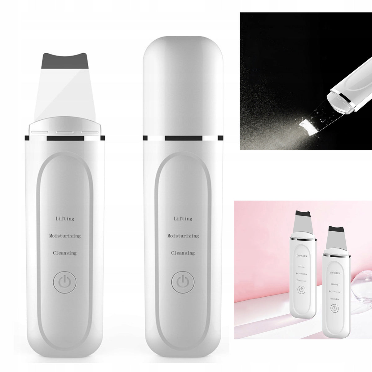 Ultrasonic Skin Scrubber Cordless Ultrasonic Cleaner Deeply Purify Pores