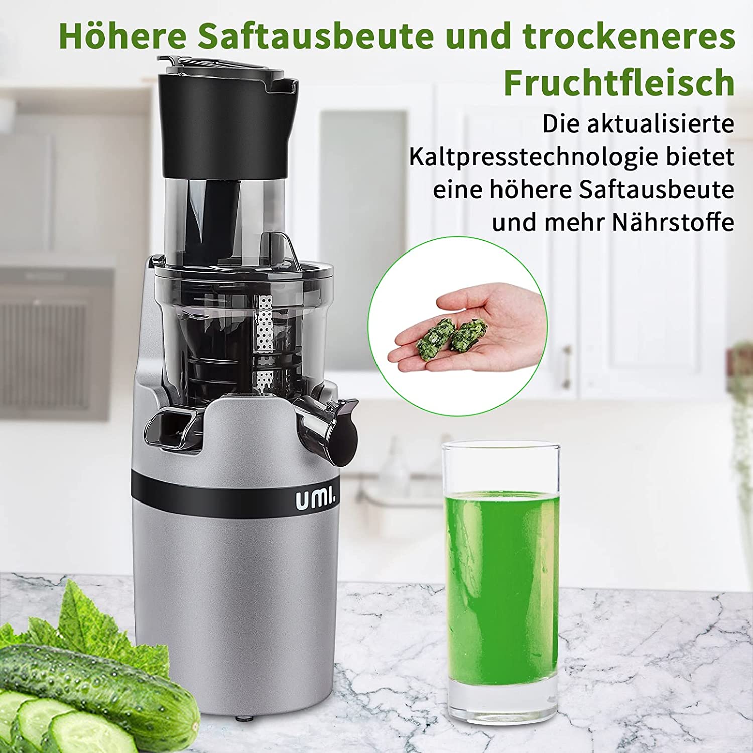 Umi Slow Juicer, 600 ml Manufacturer code EL12